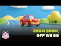 Zoom Zoom, Off We Go! l Katie's sing a long | transportation for kids