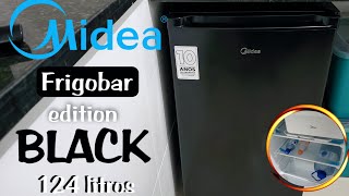 FRIGOBAR MIDEA PRETO 124 LITROS BLACK Vale a pena? é bom?