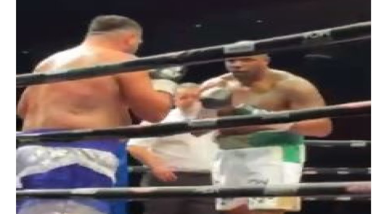 CHRISTIAN HAMMER QUITS AT THE END OF THE 3RD DILLIAN WHYTE WINS - NO ...