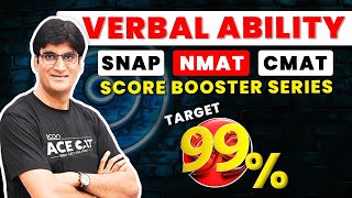 Verbal Ability for SNAP, NMAT, CMAT #02 - Poetic Devices & Grammar | 99%ile Tips + Most Expected Que