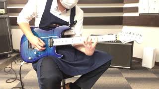 Charvel PRO -MOD SAN DIAMS HH FR M QM バッキング