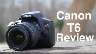 Canon Rebel T6 (1300D) Review