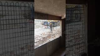 Construction work video, ikat wall #shorts