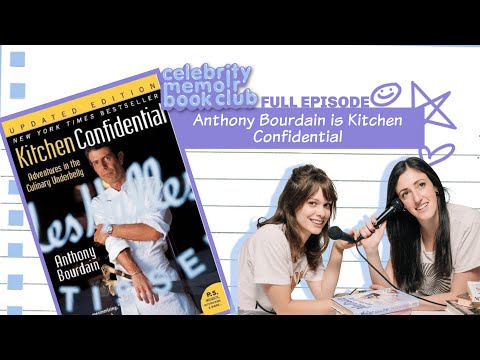 Anthony Bourdain is Kitchen Confidential -- Celebrity Memoir Book Club -- Full Episode