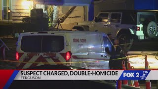 Suspect charged in Ferguson double homicide