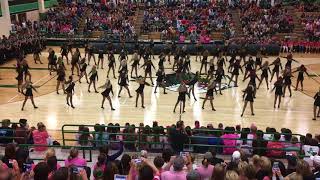 2017 09 29 - Pink Out Pep Rally - Team Performance [Emerald Belles]