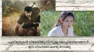 Pulimurugan mohanlal mass fight scene|  കോപ്പിയടിയാണോ?.ഈ വീഡിയോ കണ്ടു നോക്കൂ