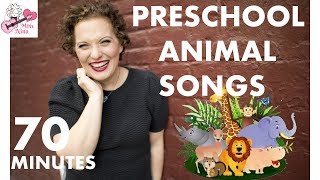 Preschool Animal Songs - 70 Minutes of Sing & Move Along Songs with Miss Nina