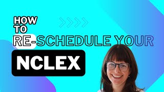 How to Re-schedule your NCLEX #nursingstudent #nclexrn #nclex