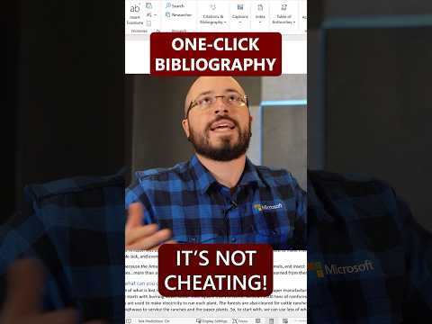 One-Click Bibliography #shorts