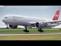 (4K) 08L Evening Arrivals at Vancouver YVR | Ft. Qantas & Nordwind