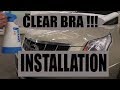 3M CLEAR BRA INSTALLATION!!! How to install 3m paint protection film