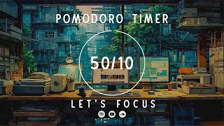 Pomodoro Timer 50/10 📚 Focus Music 🎶 Maximize Productivity, Concentration and Success 💯🔥