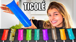 FIZ 10 SABORES DIFERENTES DE TICOLÉ!!!