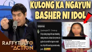 RAFFY TULFO TINAWAG NA TANGA NG ISANG BASHER KULONG SI ATE