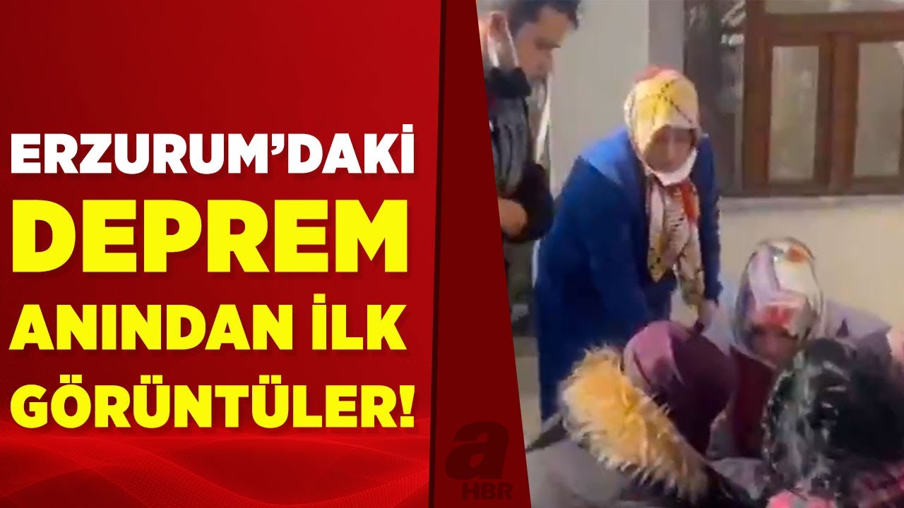 Erzurum'da Korku Dolu Dakikalar! 4.7'lik Deprem Paniğe Neden Oldu! O ...