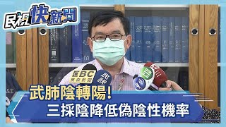 武肺陰轉陽!三採陰降低偽陰性機率－民視新聞