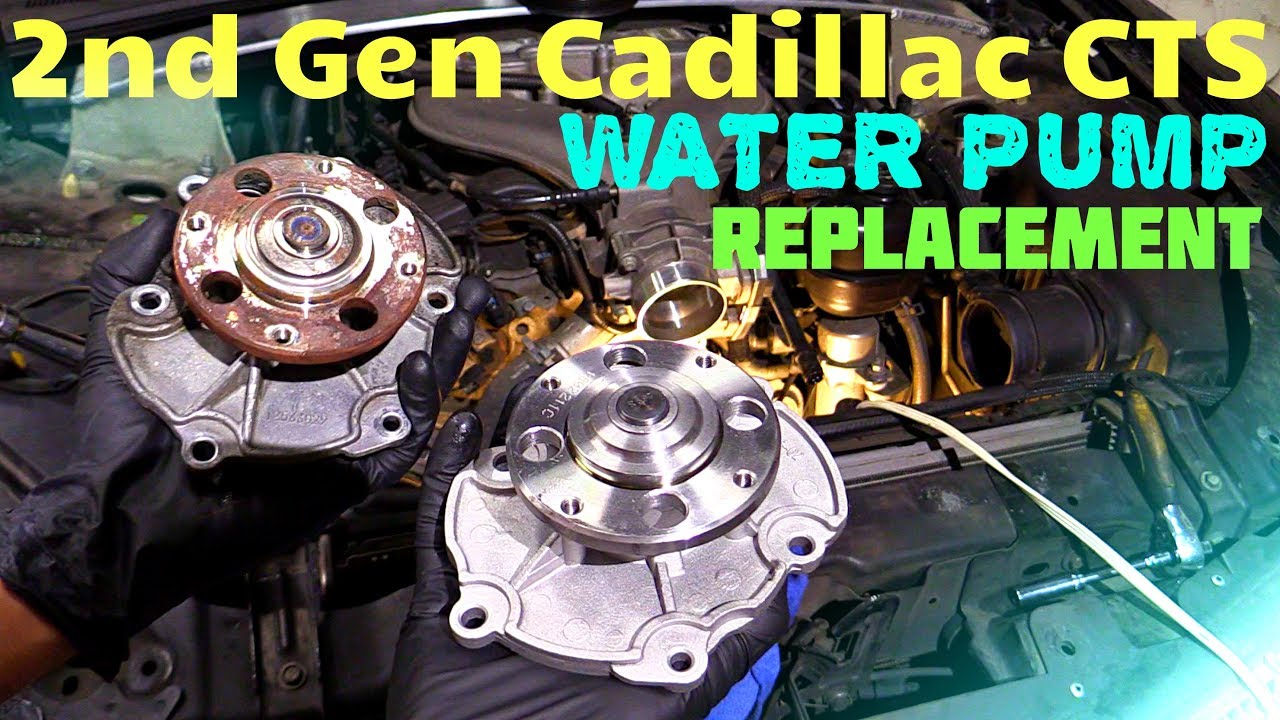 2008 Cadillac Cts Auxiliary Coolant Pump