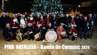 Piva natalizia nelle vie del centro   Banda de Cernusc 2024