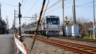 静岡鉄道：静岡清水線【№11】浜田踏切・通過・走行映像（入江岡駅～新清水駅）静岡県清水区