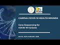 CARPHA COVID-19 Health Rounds Webinar: Gene Sequencing for COVID-19 Variants