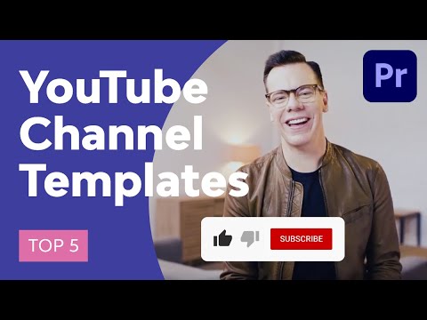 5 Top Youtube Channel Templates For Premiere Pro Youtube