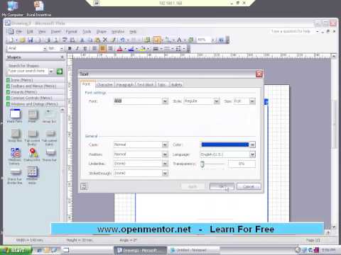 Visio Part 3 User Interface Design Visio Part 3 User Interface Design