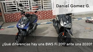 Yamaha BWS Fi 2017 vs BWS X Fi 2020/2021, ¿En que se diferencian? - Mi opinión al cambiar de moto