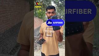 Jio Air Fiber vs Jio 5G Speed Test #shorts #jioairfiber