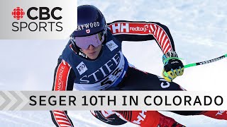 B.C.'s Brodie Seger cracks the top-10 in Beaver Creek downhill | #CBCSports