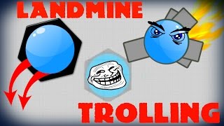 *NEW* INVISIBLE TEAMMATE TROLL!! // Diep.io Landmine // Funny Moments