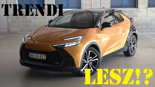 Toyota C-HR 2.0HEV (2024) teszt / Trendi lesz?!