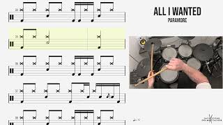 🥁 All I Wanted - Paramore - (DRUMS ONLY)