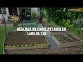 Réaliser un carré potager en lame de terrasse