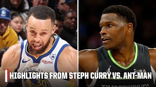 Steph Curry vs. Anthony Edwards was SPECIAL 🤩 | NBA on ESPN