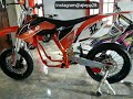 jual rangka trail supermoto siap naik mesin