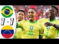 Brazil vs Venezuela 1-1 Resumen y Goles 2024