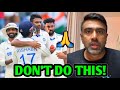 DON'T DO THIS...Ashwin REQUEST to Indian Fans! 🙏| R Ashwin India Test Cricket News Facts