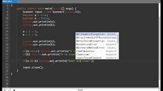 Java Boolean Variables