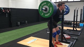 Ben Thompson - 3 x 200kg High Bar Back Squat