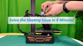 How to Replace the Heating Tube and the Thermistors Sensors for KINGROON KP3S 3D Printer
