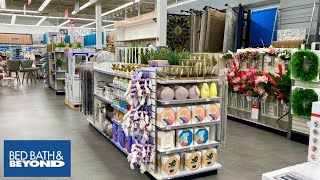 BED BATH AND BEYOND SHOP WITH ME FURNITURE HOME DECOR KITCHENWARE SHOPPING STORE WALK THROUGH