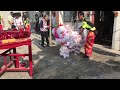 2017天后寶誕醒獅開光（part two 《獅頭4歲賴政言及獅尾8歲賴楚蕎》