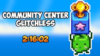 Community Center Glitchless Speedrun In 2:16:02