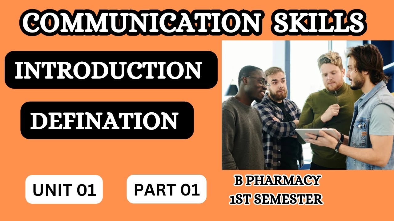 Communication Skills B Pharmacy 1st Year | Communication Skills B ...