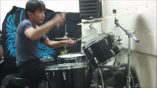 麻生よう子　逃避行 drum cover