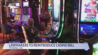 Virginia lawmakers to reintroduce casino bill