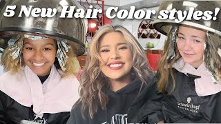 New High School Hair Do