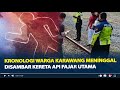 Kronologi 4 Warga Karawang Meninggal Disambar Kereta Api Fajar Utama, Bermula Olahraga Pagi