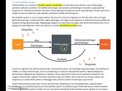 Samfundsfag B - (FORLØB4) Rettigheder - (UV1) Det Danske Politiske ...